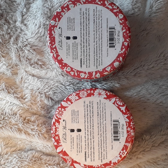 NWT The Pioneer Woman Figural Wax Melts - Red Apple & Fir and Spiced Apple Crisp - Picture 3 of 3